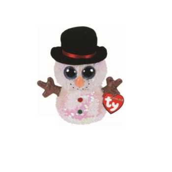 Beanie Boss Flippables Melty - Cekinowy bałwanek